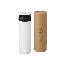 Вакуумный термос "Powder" 500 мл, тубус, белый