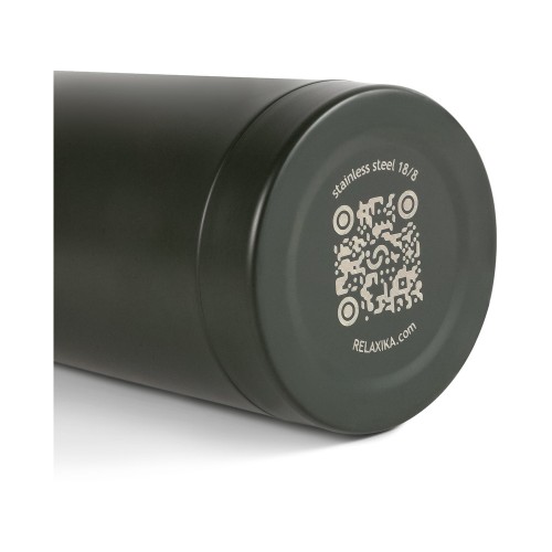 Термос Relaxika 101 (0,75 литра), хаки (без лого)