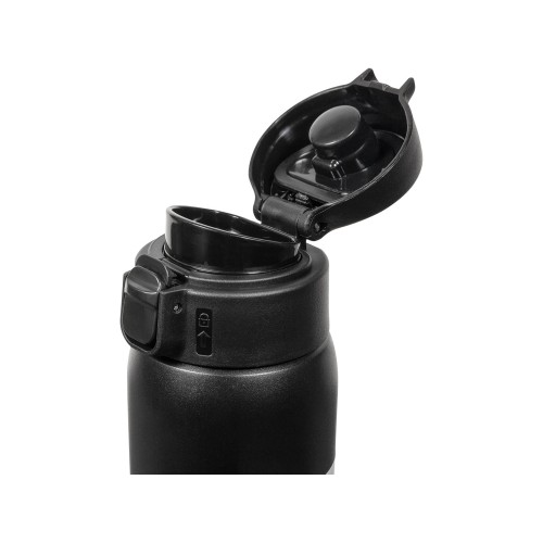 Термокружка Relaxika 701 (0,48 литра), черная (без лого)