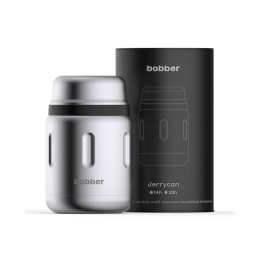Термос для еды, вакуумный, бытовой, тм "bobber". Объем 0.7 литра. Артикул Jerrycan-700 Matte