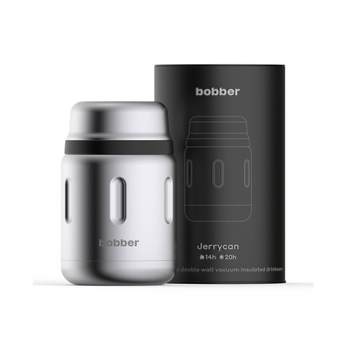Термос для еды, вакуумный, бытовой, тм "bobber". Объем 0.7 литра. Артикул Jerrycan-700 Matte