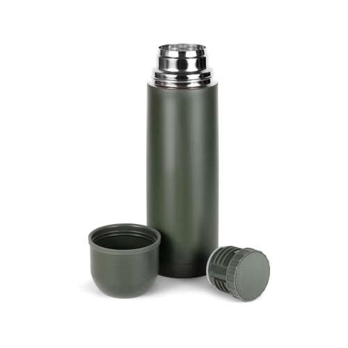 Термос Relaxika 101 (0,75 литра), хаки (без лого)