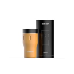 Термос питьевой, вакуумный, бытовой, тм "bobber". Объем 0,35 литра. Артикул Tumbler-350 Ginger Tonic