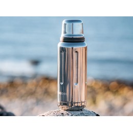 Термос для напитков, вакуумный, бытовой, тм "bobber". Объем 1 литр. Артикул Flask-1000 Glossy