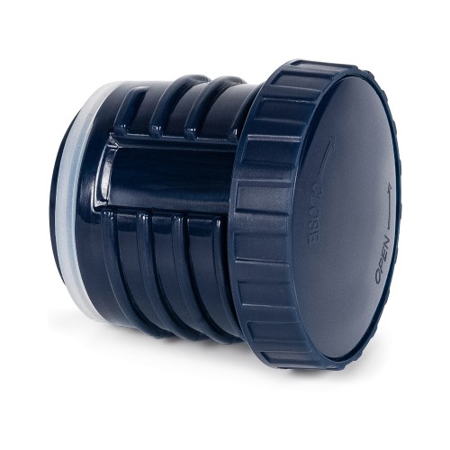 Термос Relaxika 101 (0,35 литра), темно-синий (без лого)