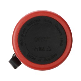 Вакуумный термос "Story" c покрытием powder, тубус, красный