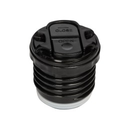 Термос с чашей и двойными медными стенками "Stern", 1 л, черный