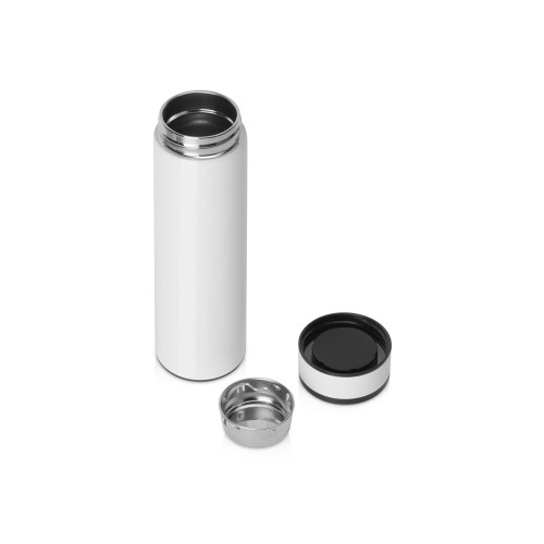 Термос «Confident Metallic» 420мл, белый