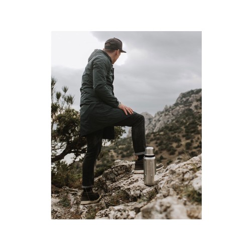 Термос для напитков, вакуумный, бытовой, тм "bobber". Объем 1 литр. Артикул Flask-1000 Matte