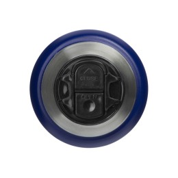 Термос с чашей и двойными медными стенками "Stern", 1 л, темно-синий