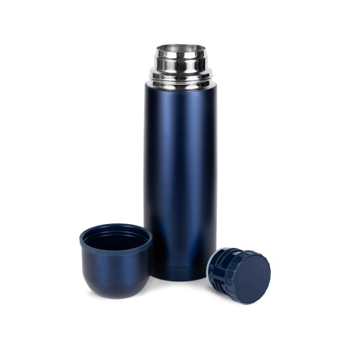 Термос Relaxika 101 (0,75 литра), темно-синий (без лого)