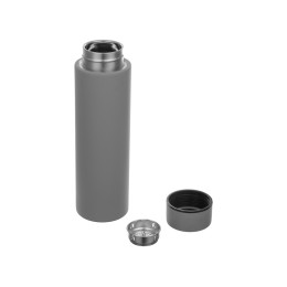 Вакуумный термос с двойными стенками и медным слоем "Torso", 480 мл, серый