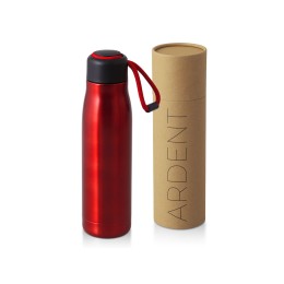 Вакуумный термос "Ardent" Waterline, 500 мл, тубус, красный