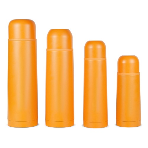 Термос Relaxika 101 (0,75 литра), желтый (без лого)