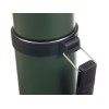 Термос Stinger, 1,2 л, широкий с ручкой, нержавеющая сталь, зелёный, 12,4 х 10,2 х 31,8 см