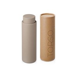 Вакуумный термос с двойными стенками и медным слоем "Torso", 480 мл, бежевый