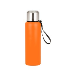 Вакуумный термос "Story", тубус, оранжевый