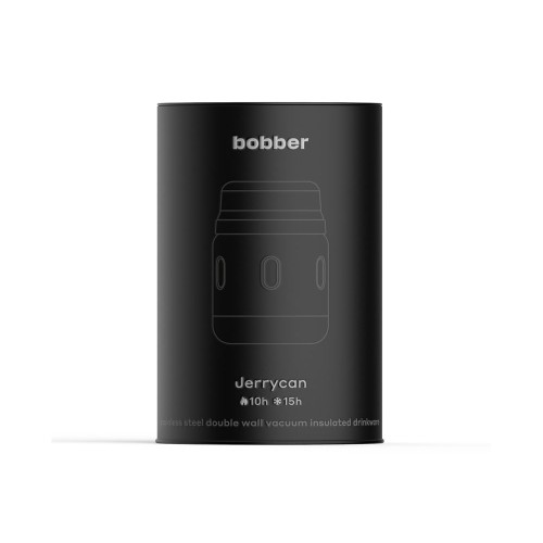 Термос для еды, вакуумный, бытовой, тм "bobber". Объем 0.47 литра. Артикул Jerrycan-470 Matte