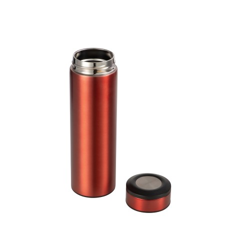 Термос «Confident Metallic» 420мл, красный