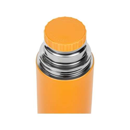 Термос Relaxika 101 (1 литр), желтый (без лого)