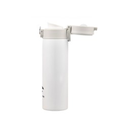 Термокружка Stinger, 0,42 л, сталь/пластик/силикон, белый, 6,5 x 7,5 x 21,9 см