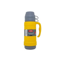 Термос со стеклянной колбой тм THERMOS PICNIC 40 Series Yellow 0,5L