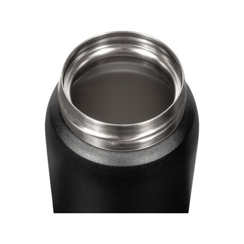 Термокружка Relaxika 701 (0,48 литра), черная (без лого)