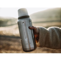 Термос для напитков, вакуумный, бытовой, тм "bobber". Объем 1 литр. Артикул Flask-1000 Matte