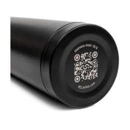 Термос Relaxika 101 (0,75 литра), черный (без лого)