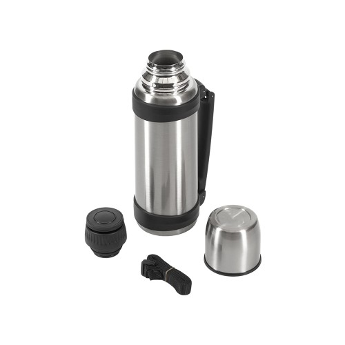 Вакуумный термос "Hotwell" с медной изоляцией, 1.4л, серебристый