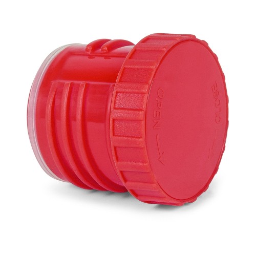 Термос Relaxika 101 (1 литр), красный (без лого)