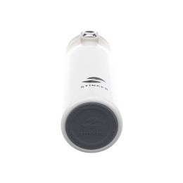 Термокружка Stinger, 0,42 л, сталь/пластик/силикон, белый, 6,5 x 7,5 x 21,9 см