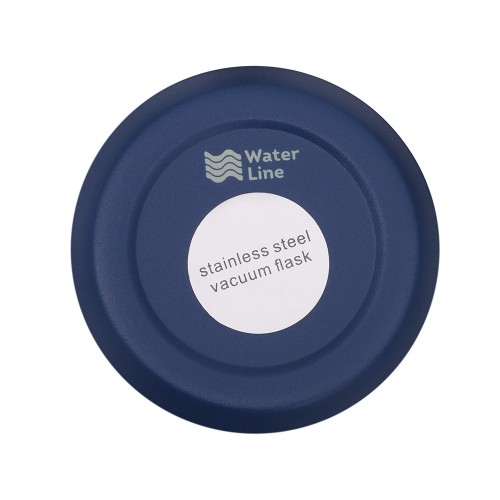 Вакуумный термос "Powder" 500 мл, тубус, темно-синий