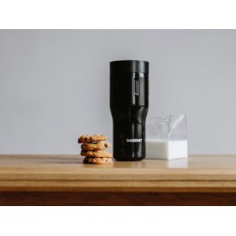 Термос питьевой, вакуумный, бытовой, тм "bobber". Объем 0,47 литра. Артикул Tumbler-470 Black Coffee