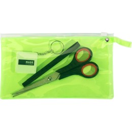 Пенал "Веста", зеленое яблоко