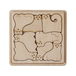 Деревянная головоломка "Catgram"