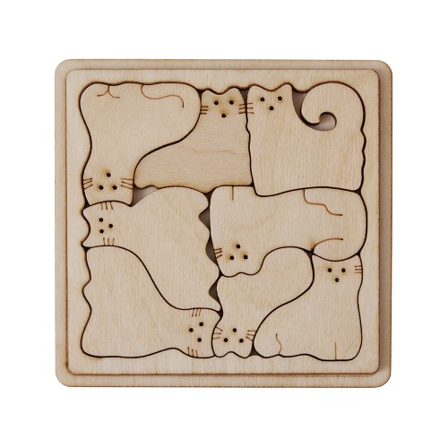 Деревянная головоломка "Catgram"