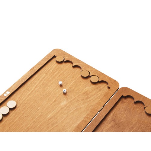 Деревянные нарды "Moves"