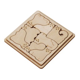 Деревянная головоломка "Catgram"