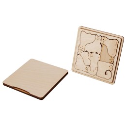 Деревянная головоломка "Catgram"