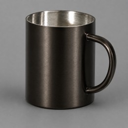 Стальная кружка с двойными стенками "Altai", gun metal