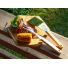 Набор BBQ Grill Master из двух приборов с деревянными ручками