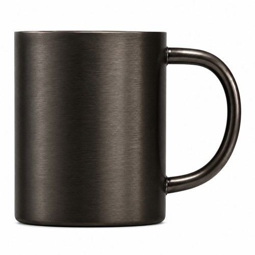 Стальная кружка с двойными стенками "Altai", gun metal