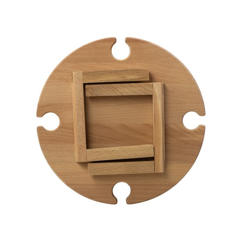 Деревянный столик на складных ножках "Outside party"