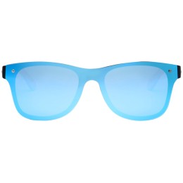 Солнцезащитные очки Tan с бамбуковыми дужками - Cиний