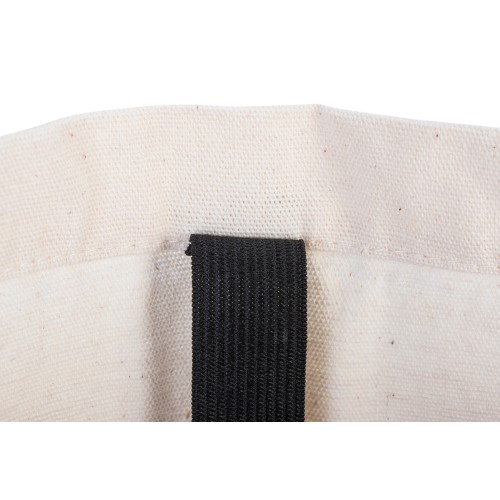 Сумка Fixy из переработанного хлопка с фиксирующей эластичной лентой, натуральный