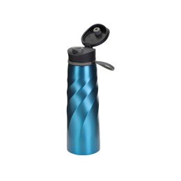 Бутылка для воды «Athletica», 1000 мл, нержавеющая сталь, синий