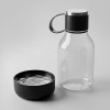 Бутылка для воды 2-в-1 «Dog Bowl Bottle» со съемной миской для питомцев, 1500 мл, черный