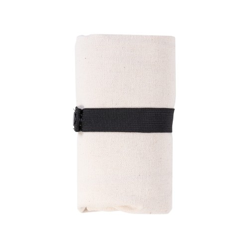 Сумка Fixy из переработанного хлопка с фиксирующей эластичной лентой, натуральный