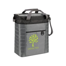 Стеганая сумка-холодильник «Cool Event», черный